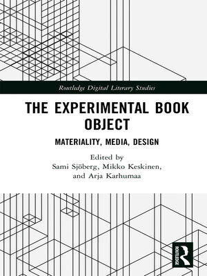 cover image of The Experimental Book Object